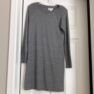 Anthropologie Black and white striped dress